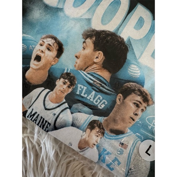 AT&T Cooper Flagg Draft Day T-Shirt Size Large - Times Square NYC Nice Unique - Picture 6 of 6